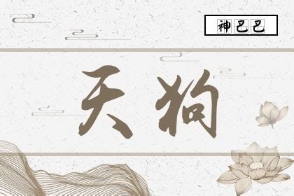 天狗 八字|八字天狗神煞是什么意思 四柱神煞天狗